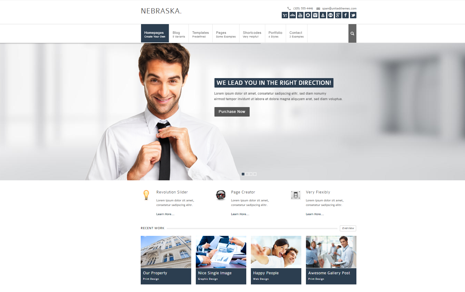 Nebraska-WordPress-theme